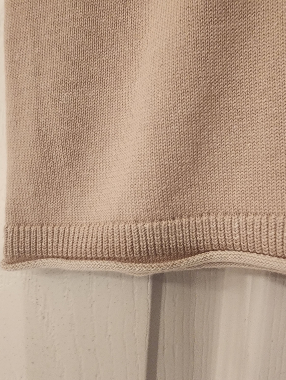 Bobi BLACK Vneck Tank Sweater In Taupe Size Small - Picture 8 of 11